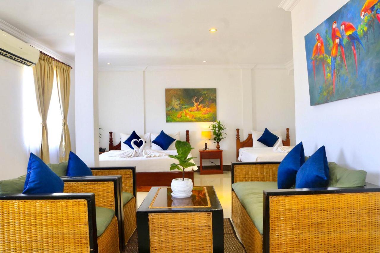 The Blanc Residence Siem Reap Bagian luar foto