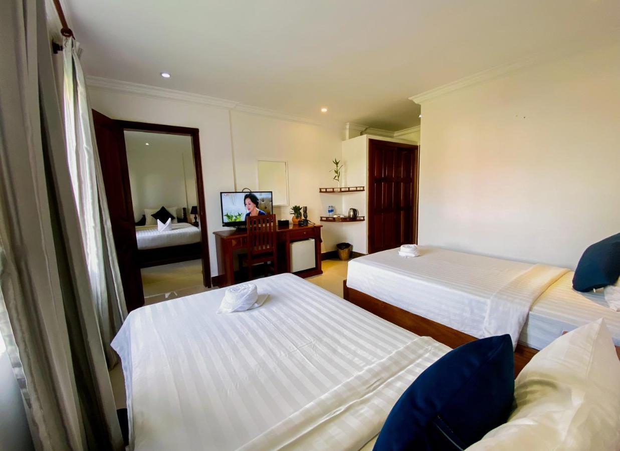 The Blanc Residence Siem Reap Bagian luar foto