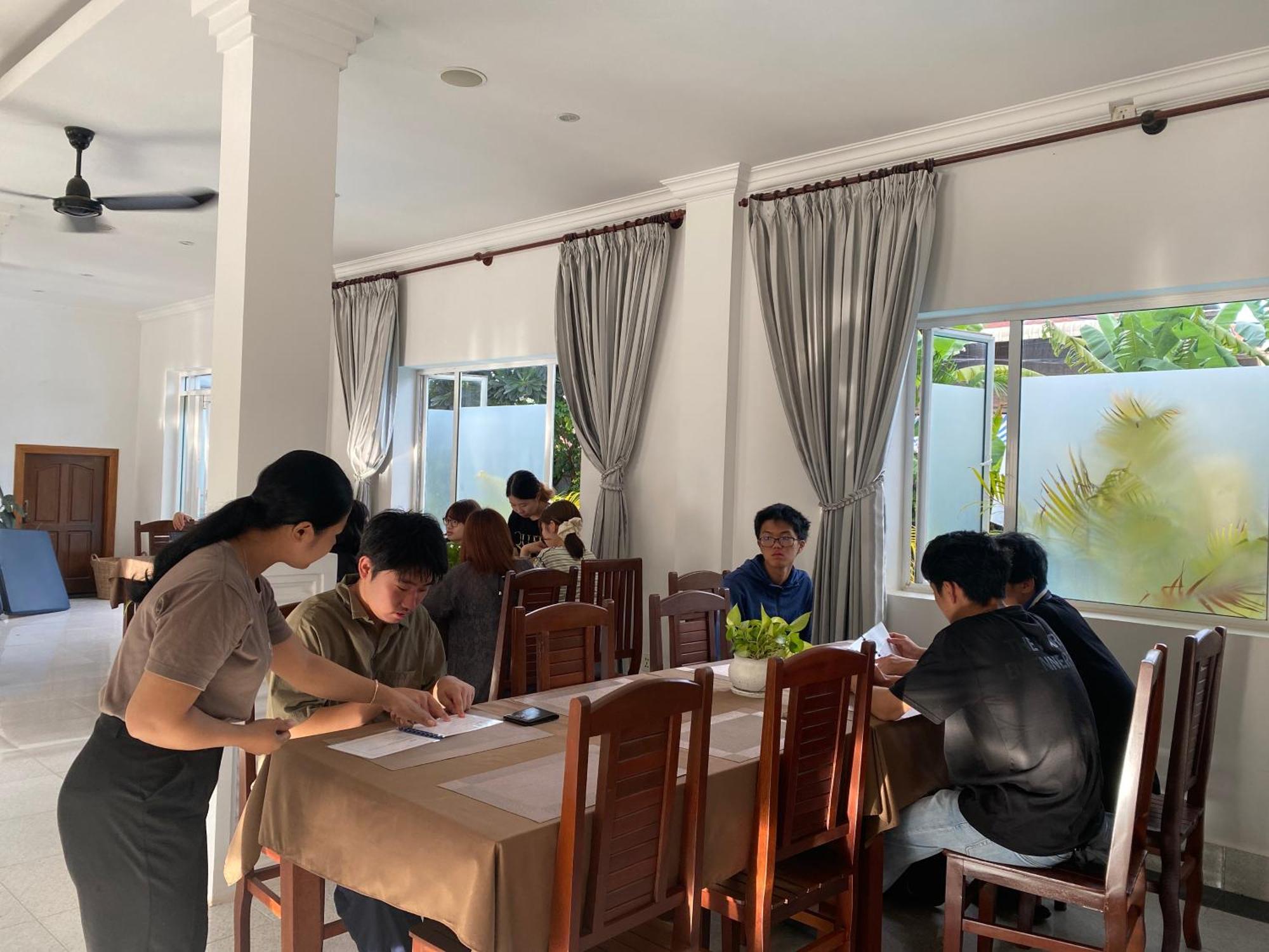 The Blanc Residence Siem Reap Bagian luar foto